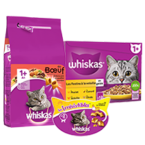 WHISKAS Chats adultes